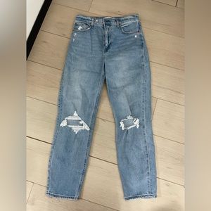 ABERCROMBIE MOM HIGHRISE JEANS- SIZE 28/6